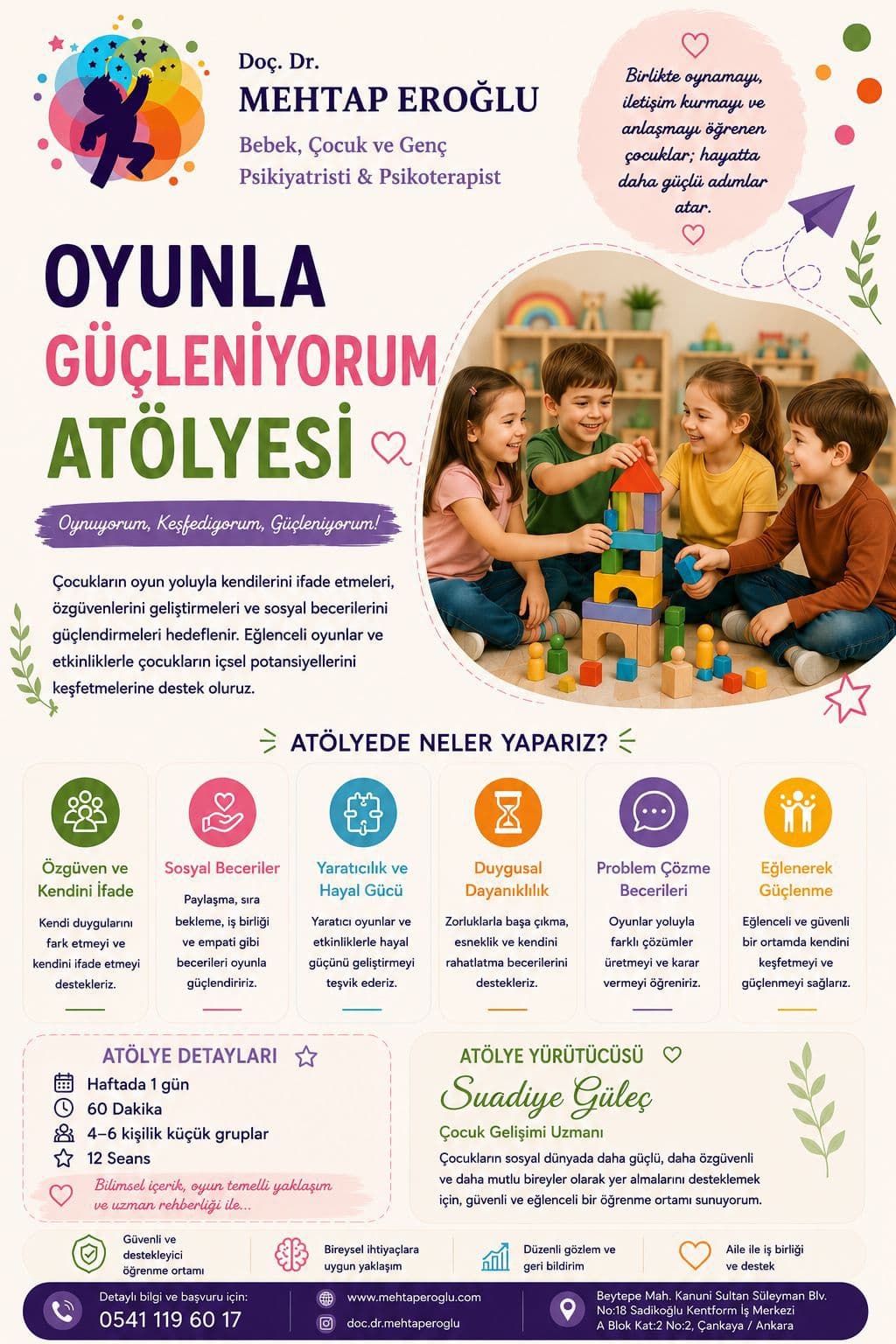 Oyunla Güçleniyorum Atölyesi