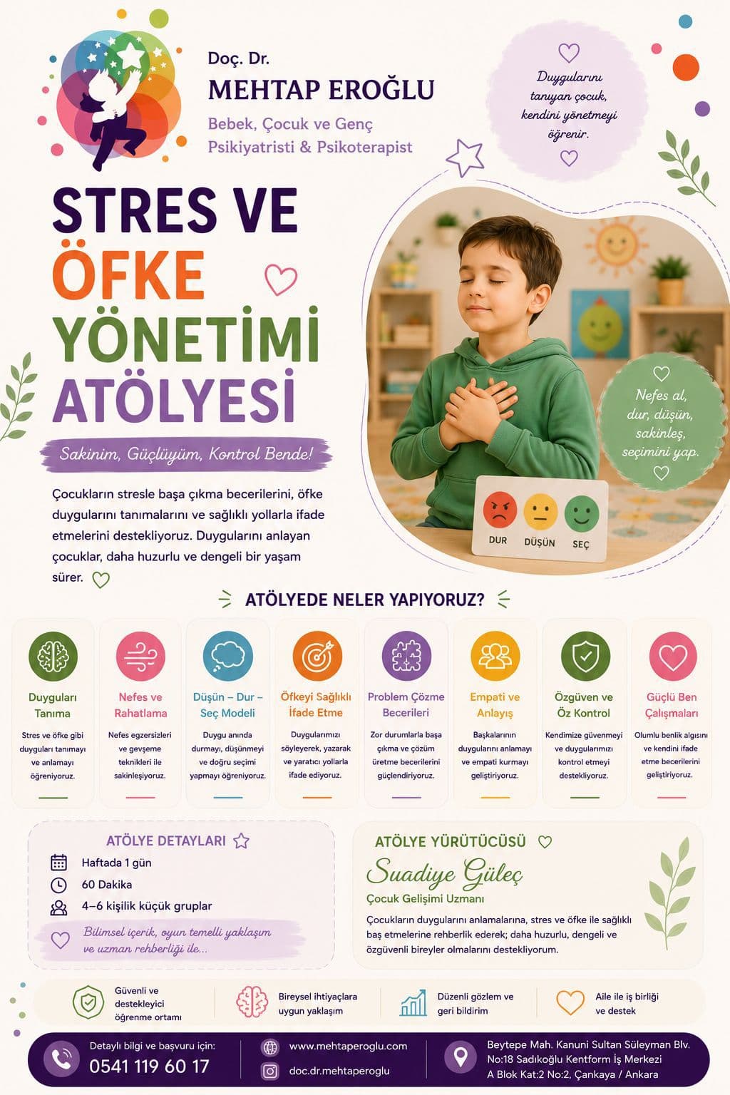 Stres ve Öfke Yönetimi Atölyesi